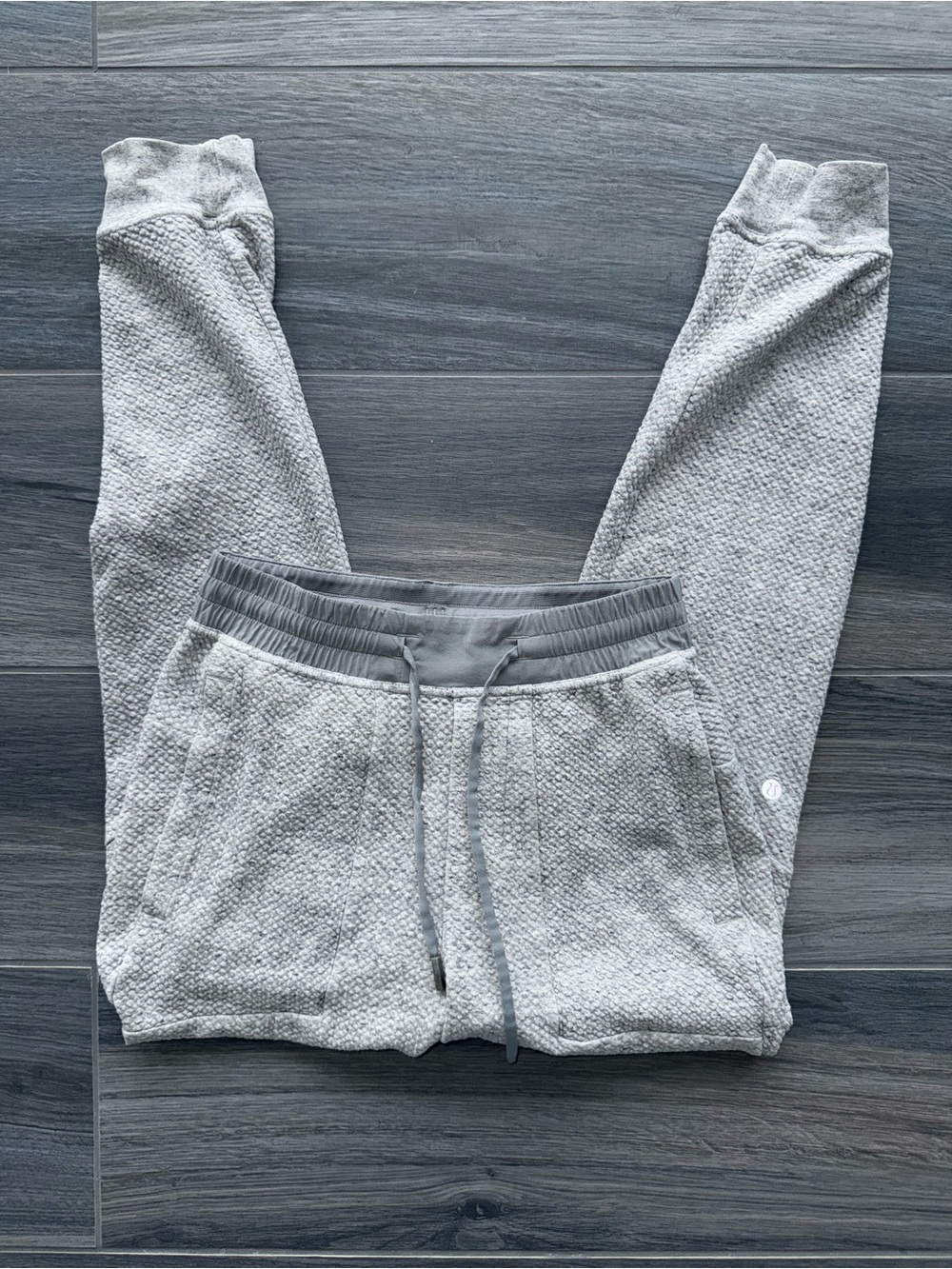 lululemon athletica Light Gray Textured Men's Joggers